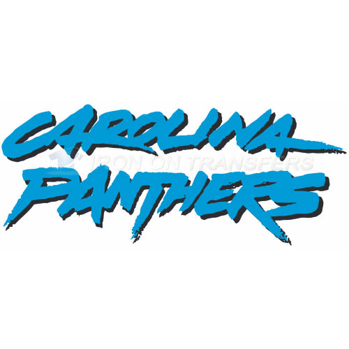 Carolina Panthers Iron-on Stickers (Heat Transfers)NO.445